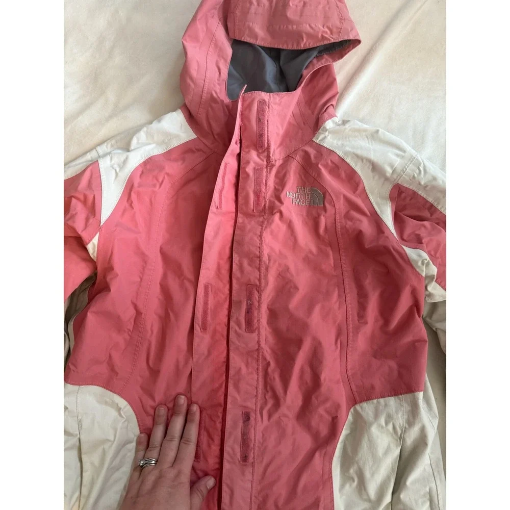 The‎ North Face Hyvent Girl's Youth Hooded Rain Jacket XL